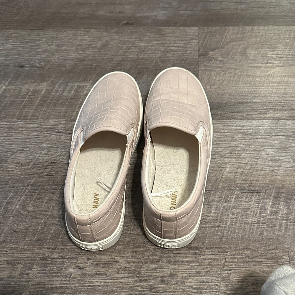 Old Navy Pink Slip-On Sneakers